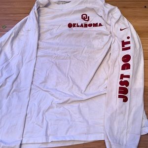Oklahoma Nike Long Sleeve Tee